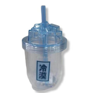 BOTELLA CON PAJILLA DE COLORES 400ML