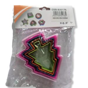 MOLDE PARA GALLETA LX126-16 5PCS