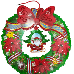 ADORNO NAVIDENO 38*38CM (400)