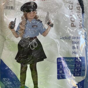 DISFRAZ POLICIA DE NINA S,M,L