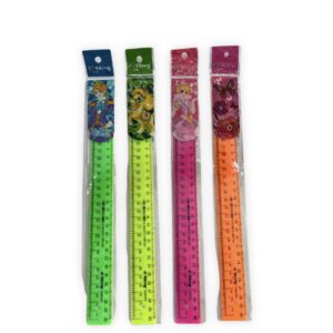 REGLA FOSFORECENTE 30CM