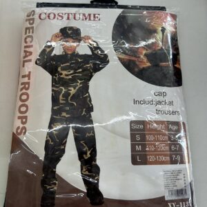 DISFRAZ MILITAR S,M,L