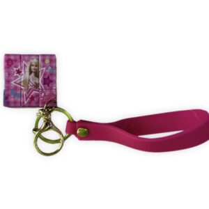 LLAVERO CUBORUBIK BARBIE 3.5*3.5CM12124CM