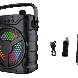 PARLANTE CON MICROFONO 210*120*280mm