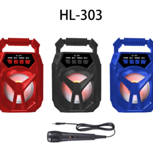 PARLANTE CON MICROFONO HL-303