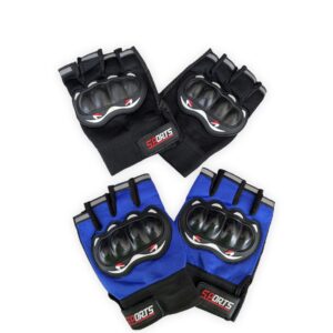 GUANTES DE MOTO SPORT MEDIO DEDO
