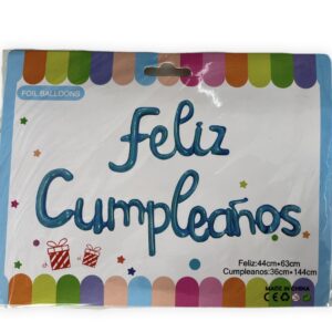GLOBO FELIZ CUMPLEANOS