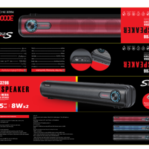 PARLANTE CON MICRÓFONO 460*74*85MM