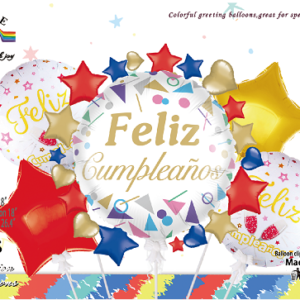 SET DE GLOBOS ESTRELLAS