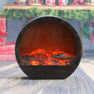 LAMPARA CHIMENEA REDONDA