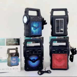 PARLANTE CON PANEL SOLAR