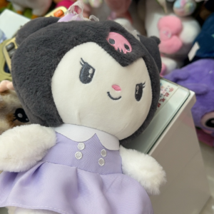 PELUCHE DE KUROMI PURPURA 10PULG