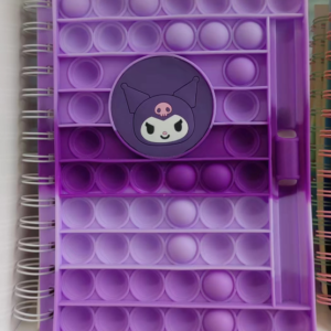 LIBRETA DE KUROMI CON POP IT A5