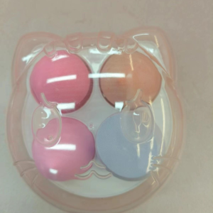 SET MOTITAS CAJITA GATO 4PZS