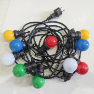 LUCES CON 10 BOMBILLAS DE COLORES