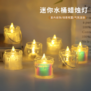 CANDELA ELECTRICA LUZ AMARILLA 24PCS CAJITA