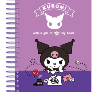 LIBRETA A4 KUROMI 200PAG 28.2*20.2CM (24)