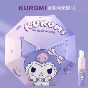 SOMBRILLA KUROMI 55CM8K(100)