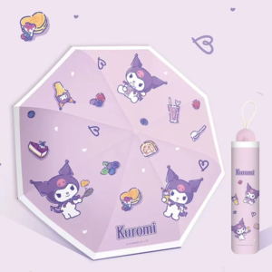 SOMBRILLA KUROMI 55CM8K(100)