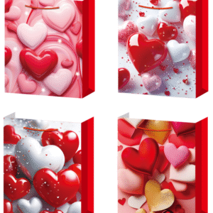 BOLSA DE REGALO CORAZONES