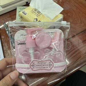 SET DE DISPENSADOR PARA MAQUILLAJE