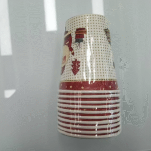 vasos 10pcs dechable navideno paquete