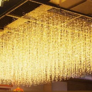 Luz cascada 3mts multicolor (100)