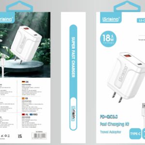 CARGADOR 18W CABLE USB-TIPO CLS-CC016