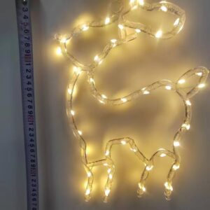 LUCES LED COLORES FORMA VENADO(50)