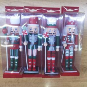 ADORNO SOLDADO DE NOGAL 18CM