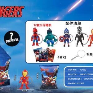 juguete de avenger caja ciega