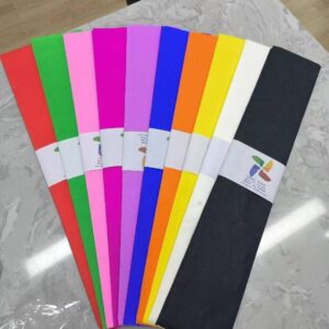 PAPEL CREPE paquete 10pcs 50*150CM 17G
