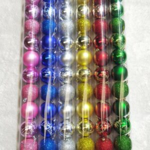 OFERTA BOLAS NAVIDENAS 6CM 12PCS