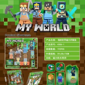 JUGUETES MINECRAFT NO,4306-1(192)