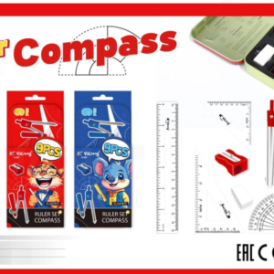 ESCOLAR SET COMPAS+REGLAS