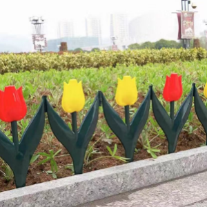 FLORES CERCA PLASTICO 15*30C