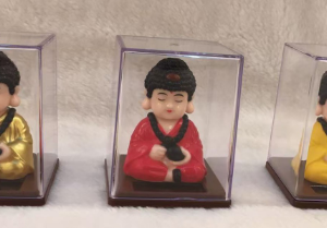 ADORNO MINI BUDA SOLAR