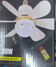 ABANICO CON BOMBILLO 30W